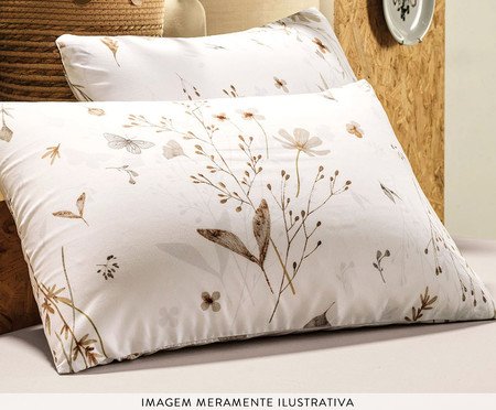 Jogo de Cama Simples Golden Toque Acetinado | Westwing