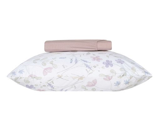 Jogo de Cama Simples Aurora Toque Acetinado, multicolor | WestwingNow