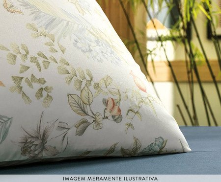Jogo de Cama Simples Campestre Toque Acetinado | Westwing