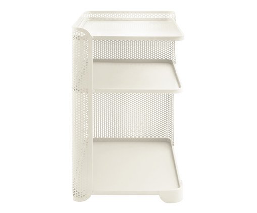 Mesa Lateral Munique Branco, white | WestwingNow