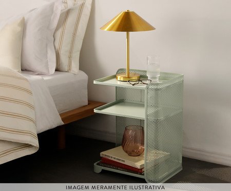 Mesa Lateral Munique Branco | Westwing