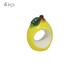 Jogo de Anéis para Guardanapo em Cerâmica Limãozito - Amarelo, Amarelo | WestwingNow