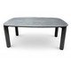 Mesa de Jantar Pilotis com Tampo Pétreo Cinza Escuro, grey | WestwingNow