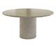 Mesa de Jantar  Cilíndrica com Tampo Círculo Cinza Claro, grey | WestwingNow