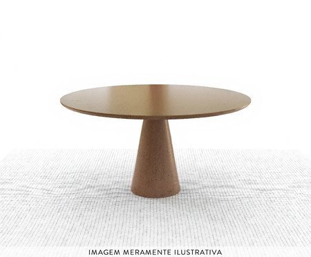 Base Concreta Jantar com Contratampo Terra Tampo Alto Terra | Westwing