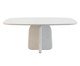 Mesa de Jantar Quadrante com Tampo Pétreo Branco, white | WestwingNow