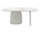 Mesa de Jantar Pétrea com Tampo Pétreo Branco, white | WestwingNow