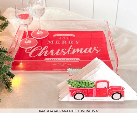 Porta-guardanapo Natal Truck | Westwing