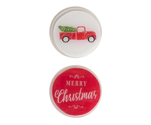 Jogo de Porta-copos Natal, red | WestwingNow