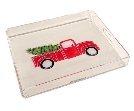 Bandeja de Acrílico Natal Truck | Westwing