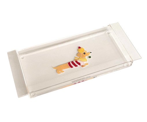 Bandeja para Aperitivo Dog Vermelho, red | WestwingNow