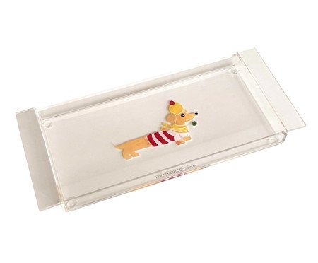 Bandeja para Aperitivo Dog Vermelho | Westwing