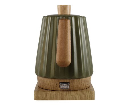 Chaleira Elétrica em Porcelana Elegance Line Verde | Westwing