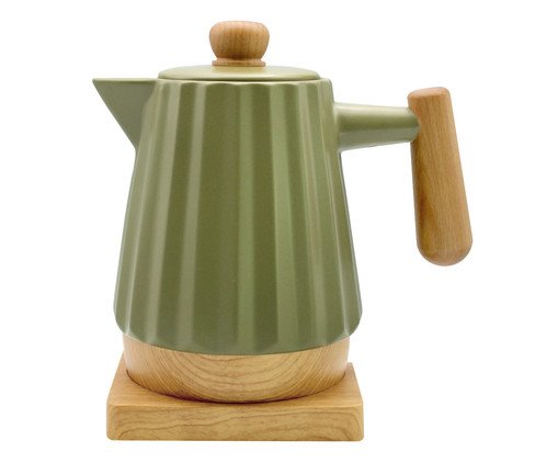 Chaleira Elétrica em Porcelana Elegance Line Verde, green | WestwingNow