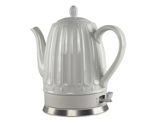 Chaleira Elétrica em Porcelana Elegance Branca, white | WestwingNow