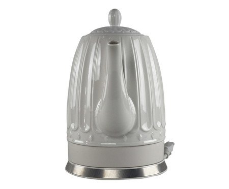 Chaleira Elétrica em Porcelana Elegance Branca | Westwing