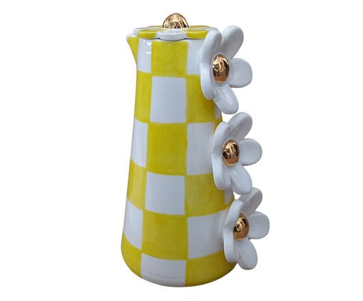 Jarra Big Flower Gold, yellow | WestwingNow