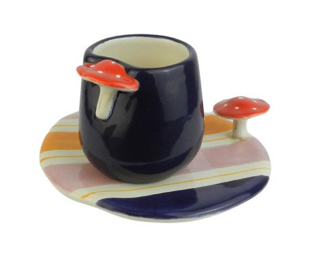 Xícara Mushroom Color Azul | Westwing
