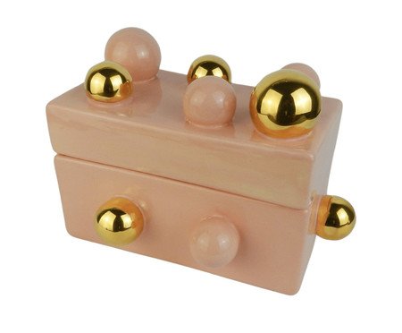 Caixa Greta Sphere New Gold | Westwing