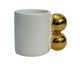 Canequinha Double Gold Branco, white | WestwingNow