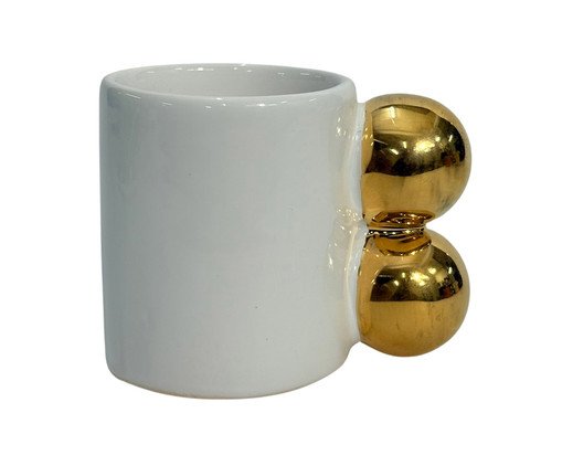 Canequinha Double Gold Branco, white | WestwingNow