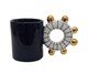 Caneca Zucco Gold Preto, black | WestwingNow