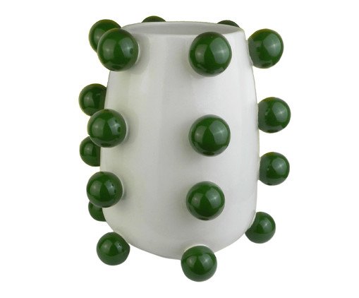 Vaso Melinda Big Sphere Color, white | WestwingNow