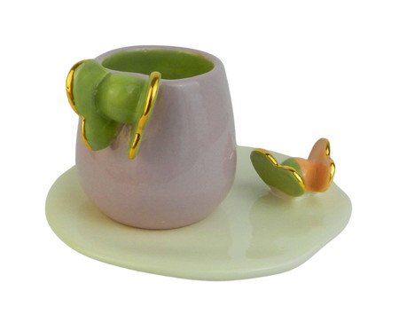 Conjunto Canequinha Butterfly Gold I | Westwing