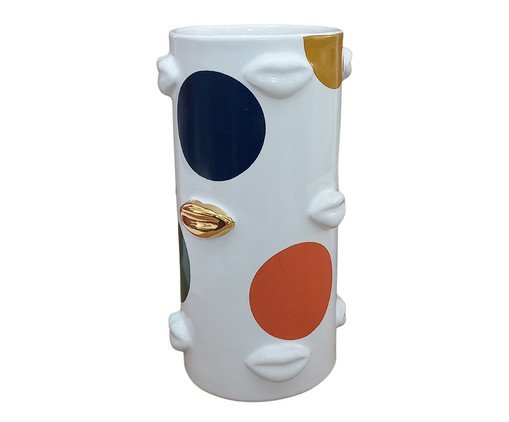 Vaso Smooch Gold, white | WestwingNow