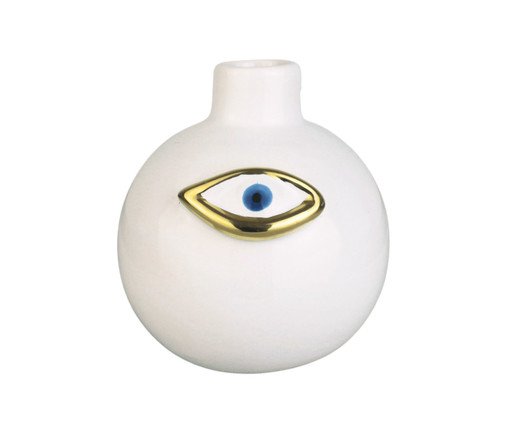 Porta Difusor Eye Gold, white | WestwingNow
