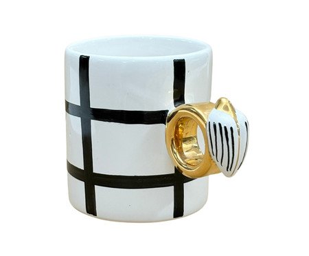 Caneca Bugs Gold Art | Westwing