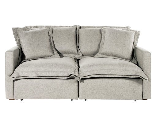 Sofá Retrátil Nesto Bege, multicolor | WestwingNow