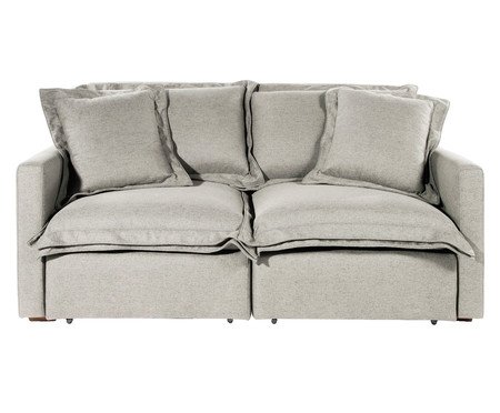 Sofá Retrátil Nesto Bege