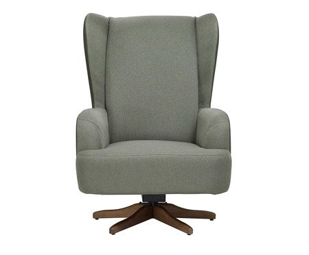 Poltrona Giratória Teodora Verde | Westwing