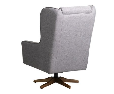 Poltrona Giratória Baby Lorena Cinza | Westwing