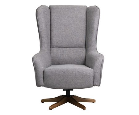 Poltrona Giratória Baby Lorena Cinza | Westwing