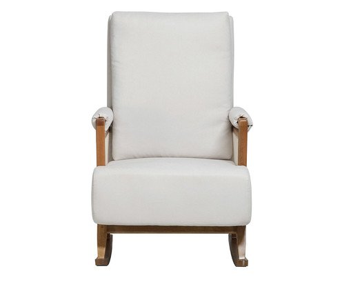 Poltrona Balanço Mila Off-White I, Off White | WestwingNow