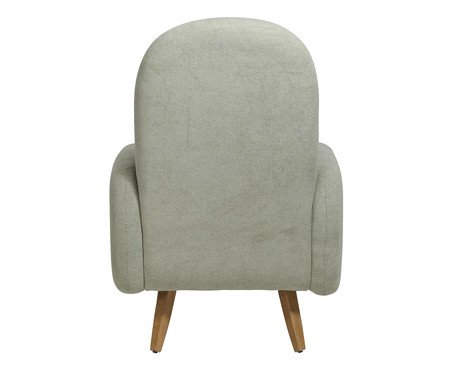 Poltrona Wave Bouclé Verde | Westwing