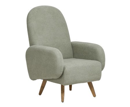 Poltrona Wave Bouclé Verde | Westwing