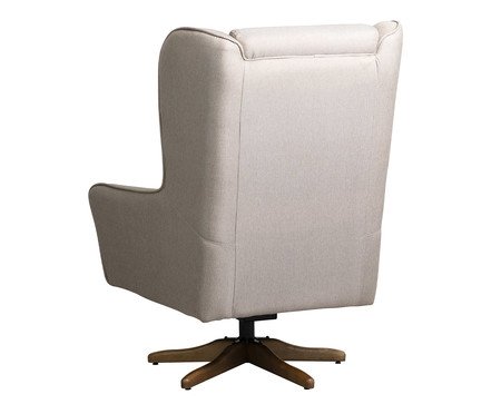 Poltrona Giratória Baby Lorena Bege | Westwing