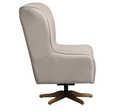 Poltrona Giratória Baby Lorena Bege | Westwing