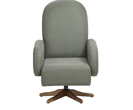 Poltrona Giratória Wave Verde | Westwing