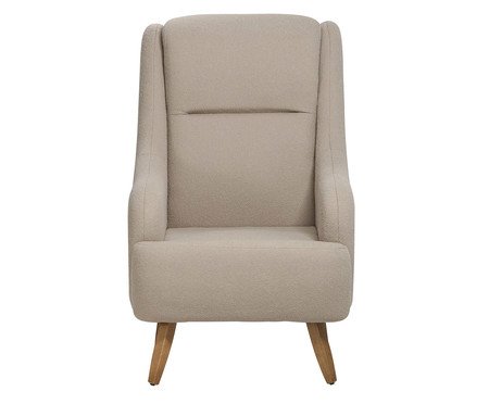 Poltrona Queen Marrom Claro | Westwing