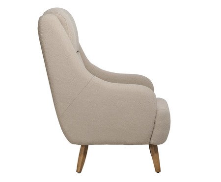 Poltrona Queen Marrom Claro | Westwing