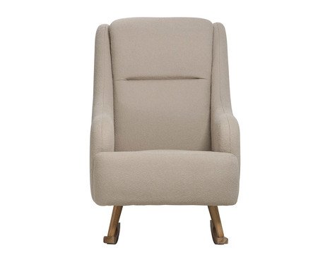 Poltrona Balanço Queen Marrom Claro | Westwing