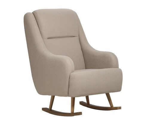 Poltrona Balanço Queen Marrom Claro, brown | WestwingNow