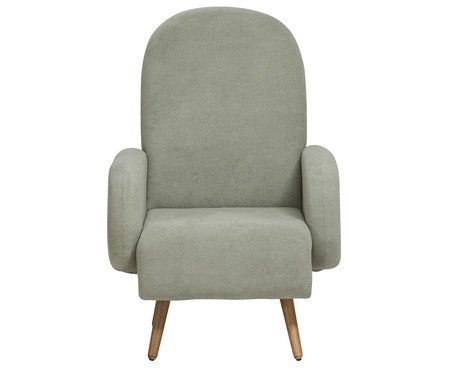 Poltrona Wave Bouclé Verde I | Westwing