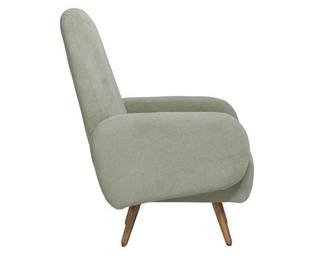 Poltrona Wave Bouclé Verde I | Westwing