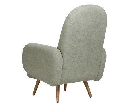 Poltrona Wave Bouclé Verde I | Westwing