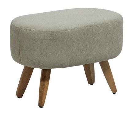 Puff Milka Verde Pés Manu | Westwing